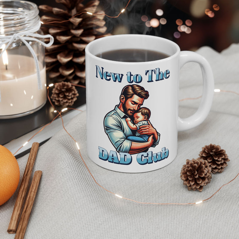 New to The Dad Club - New Baby Coffee Mug - W