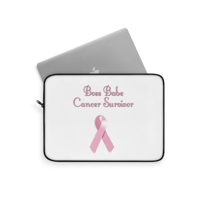 Boss Lady Cancer Survivor Laptop Sleeve