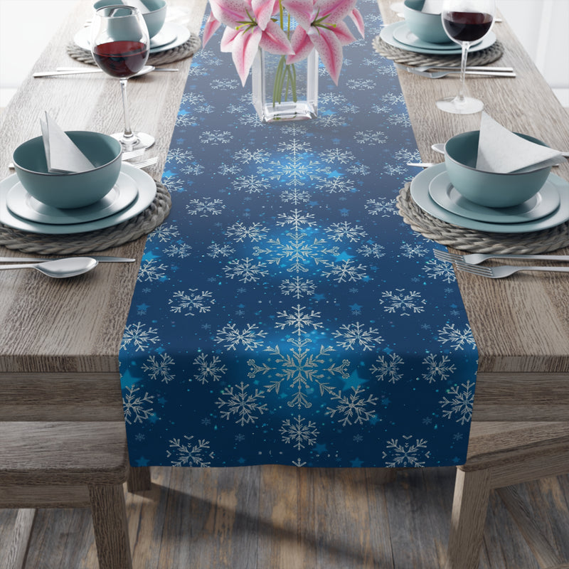 Magical Holiday Snowflake Table Runner (Cotton, Poly)