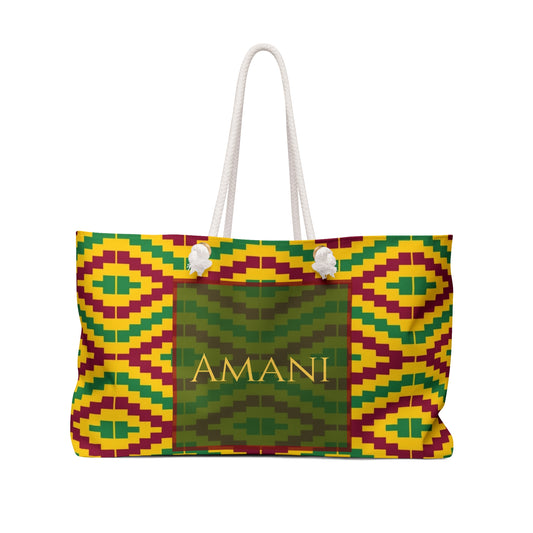 Amani (Peace) Weekender Bag