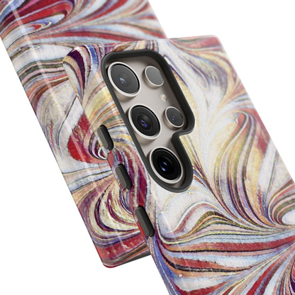 Abstract Acrylic Swirl Tough Cases