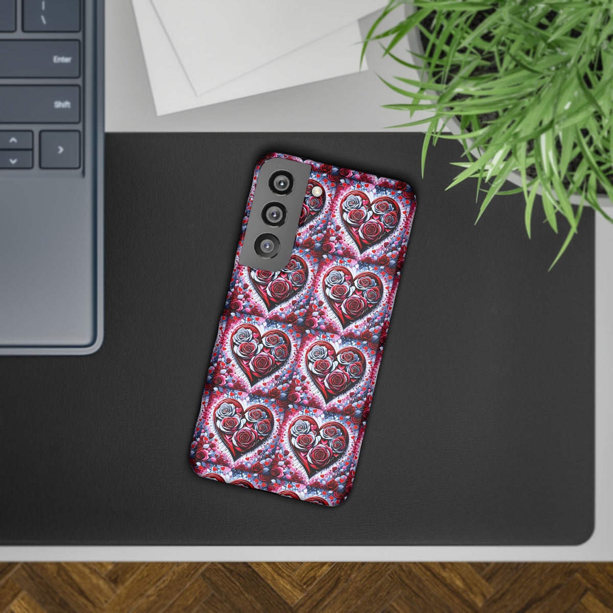 Rose Heart - Slim Phone Case