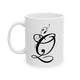 Letter "Q" Decorative Monogram Design Coffee Mug