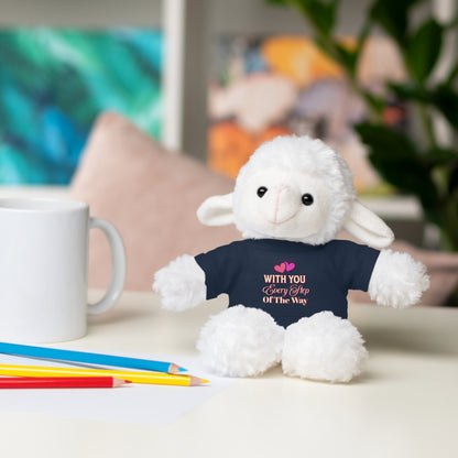 With You Every Step of the Way - Sympathy Stuffed Animals with Tee