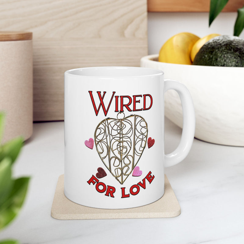 Wired for Love Coffee Mug