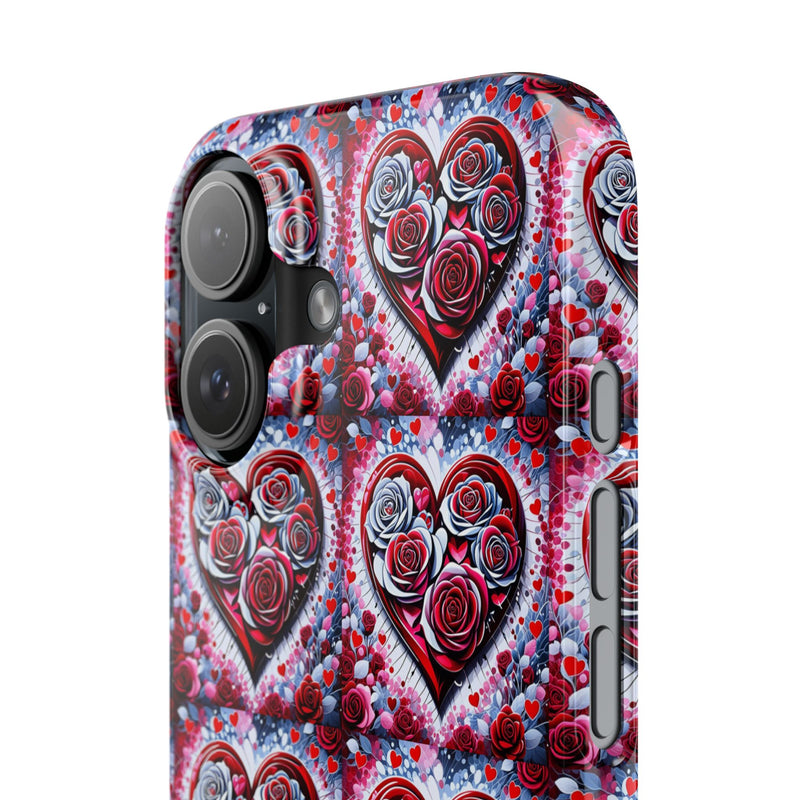 Rose Heart - Slim Phone Case