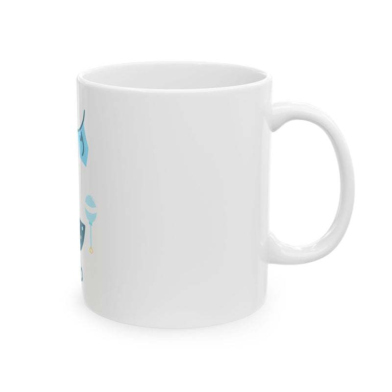 BOY New Baby Mug 11oz - Baby Shower Gift for New Parents
