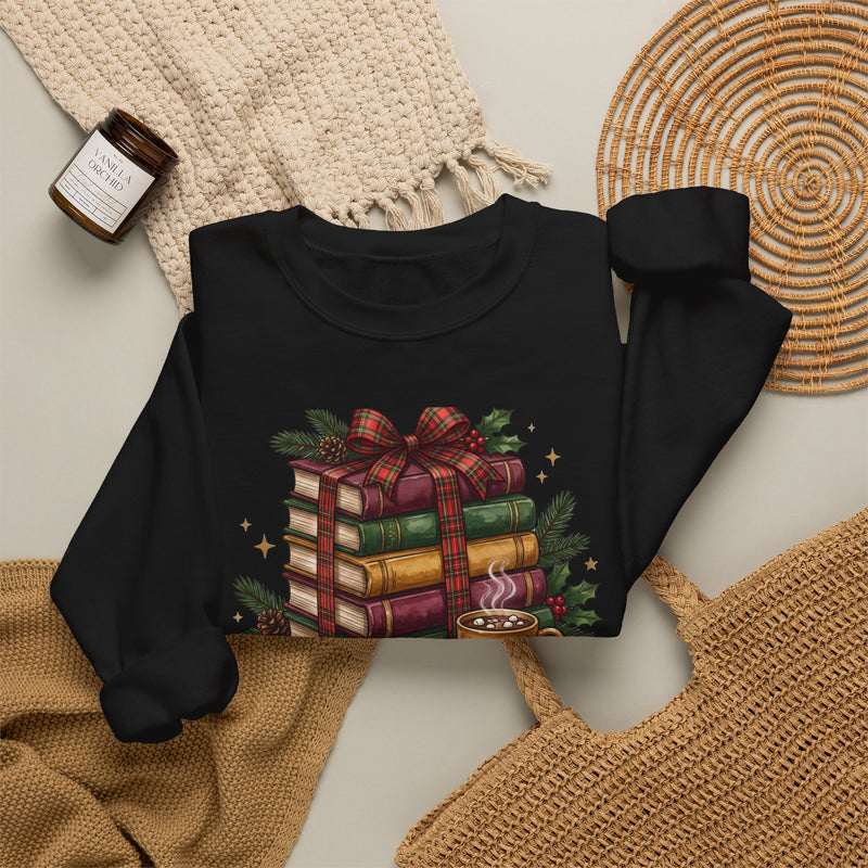 Fully Booked for Christmas Book Lover Sweatshirt
