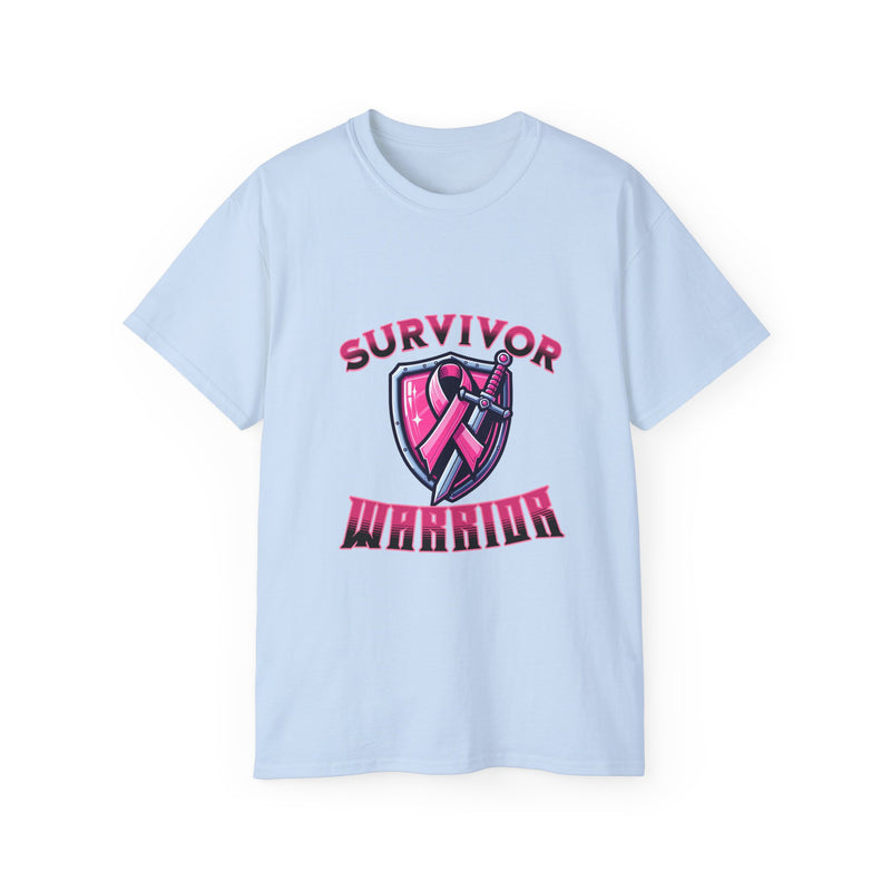 Survivor Warrior - Breast Cancer Survivor Ultra Cotton T-Shirt
