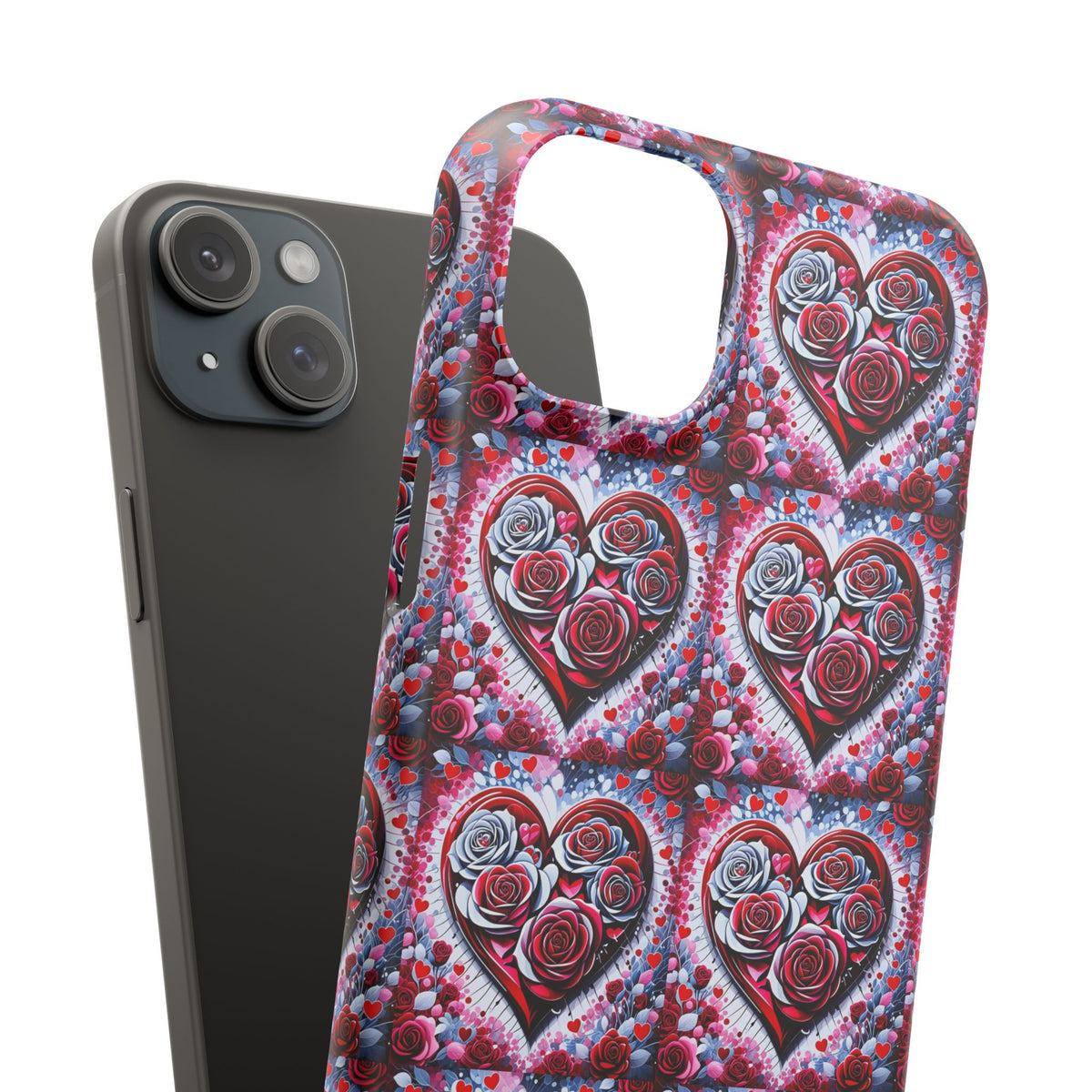 Rose Heart - Slim Phone Case