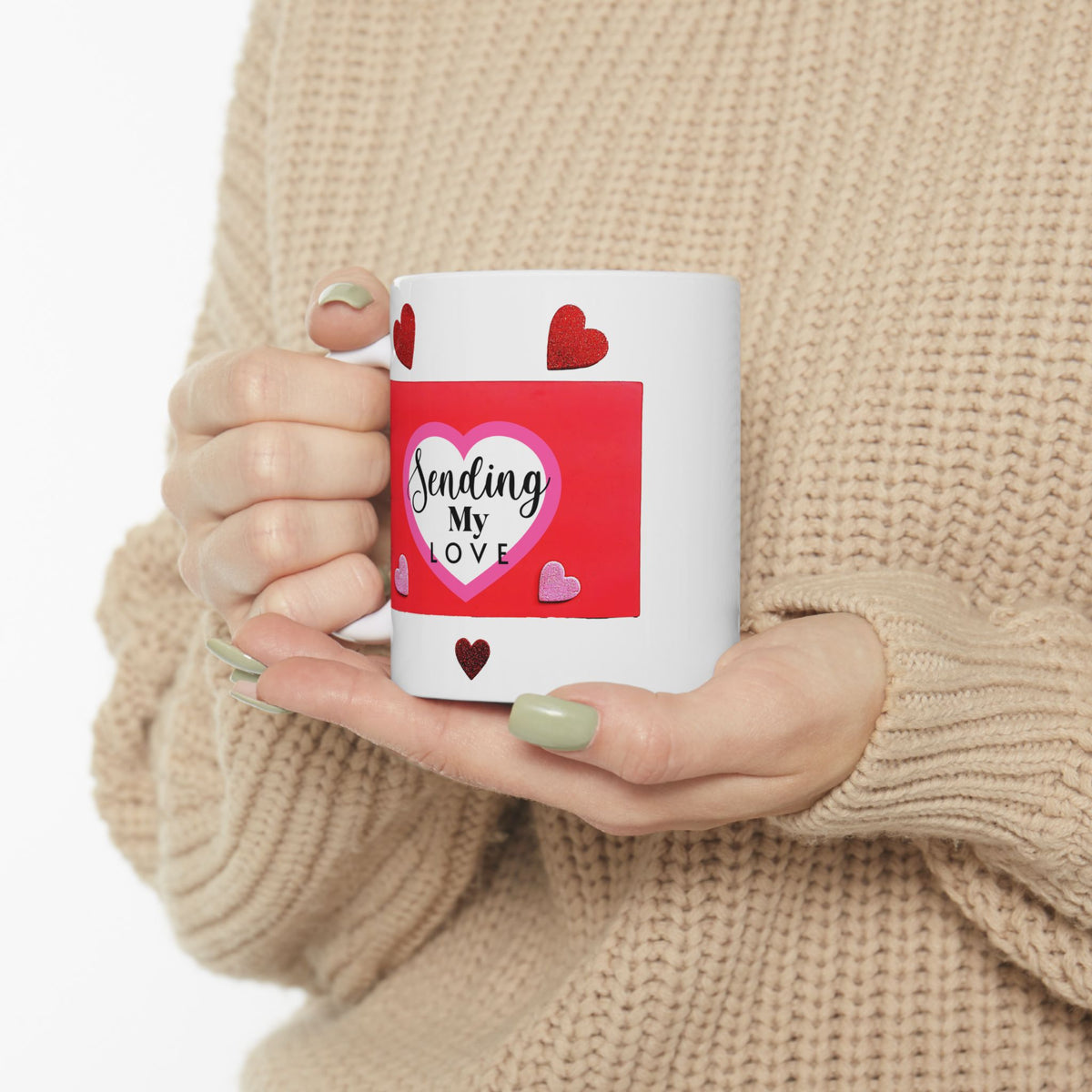 Sending My Love Coffee Mug