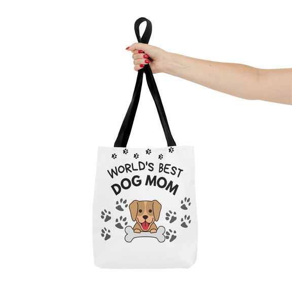 World's Best Dog Mom Tote Bag