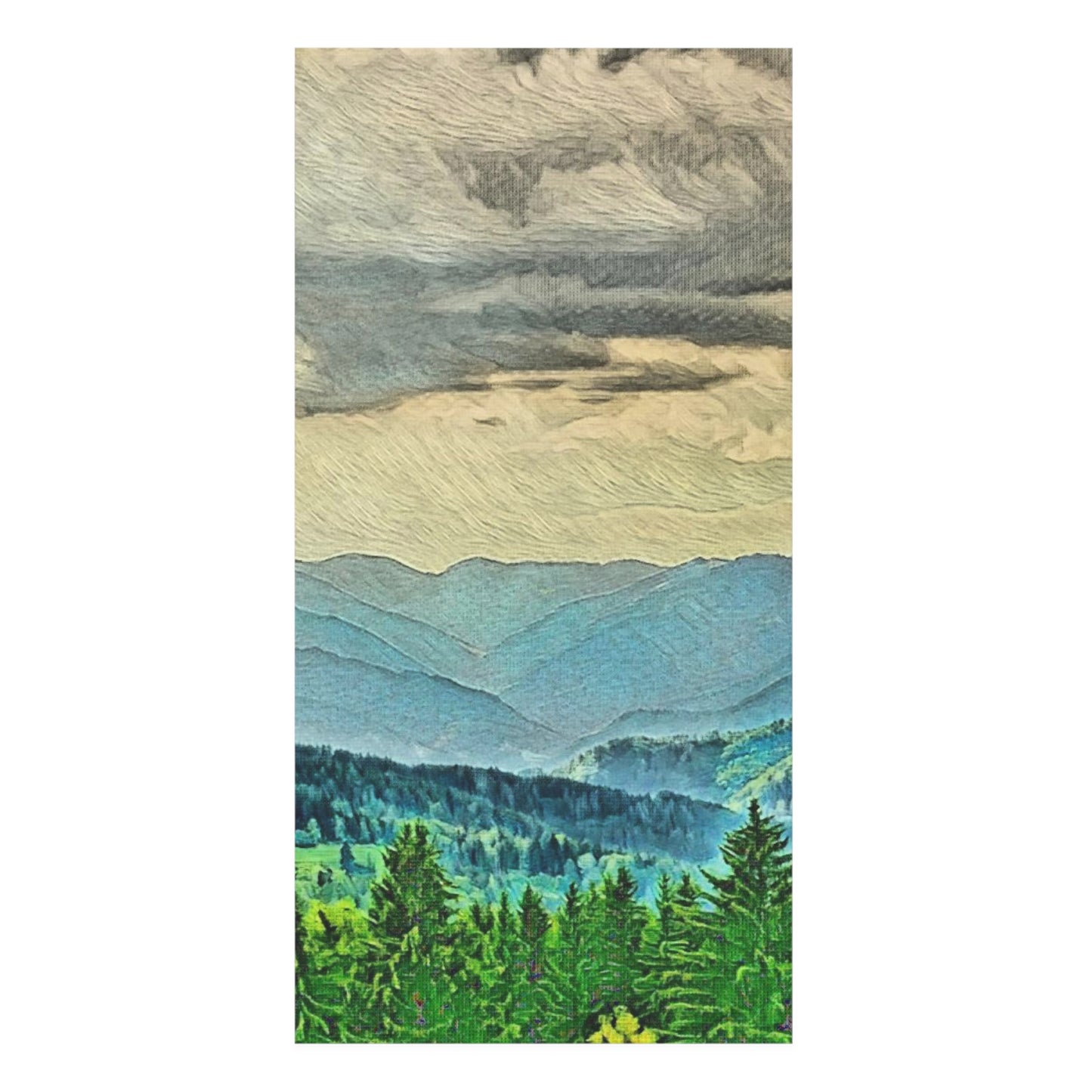 Forest Landscape Premium Towel