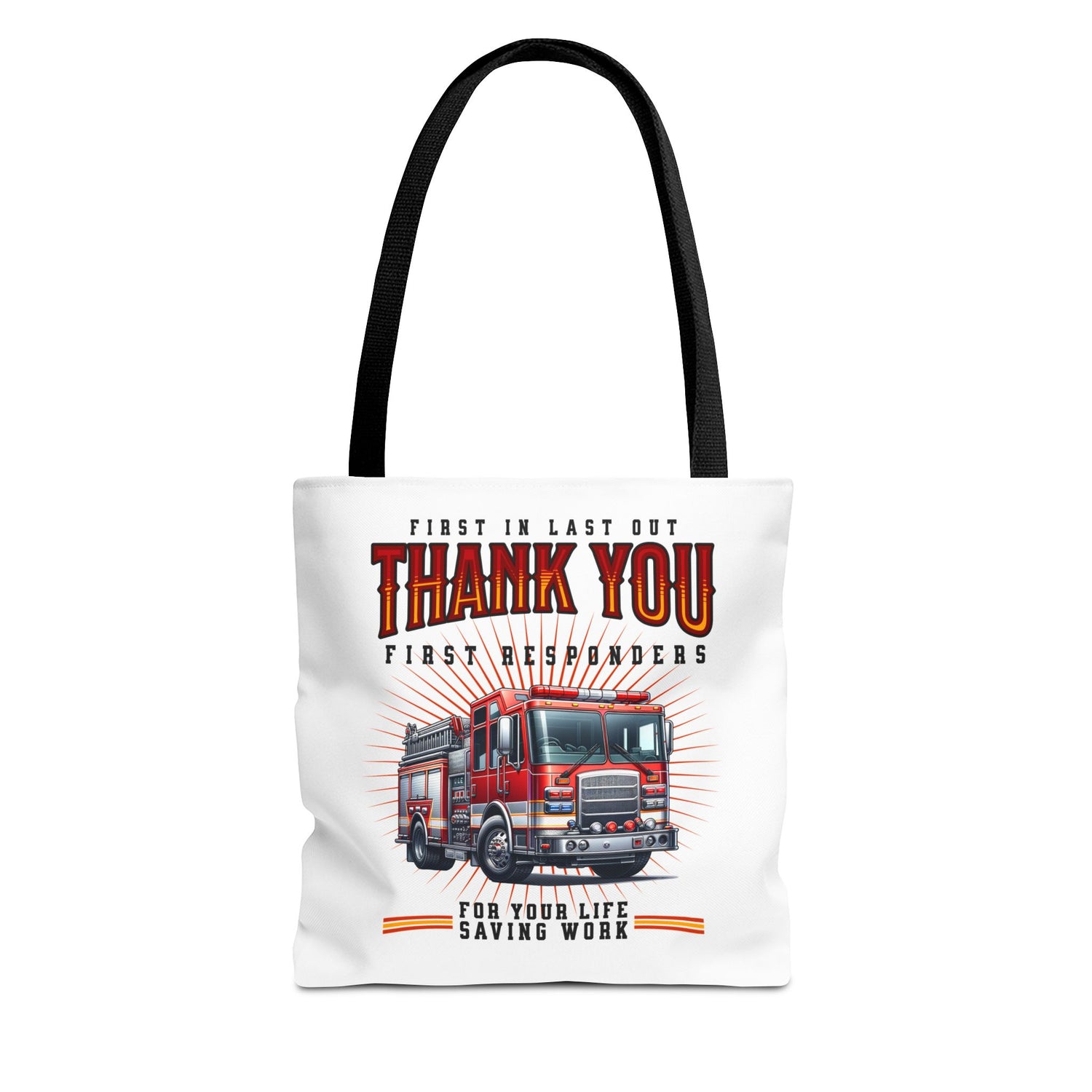 Thank You First Responders Tote Bag