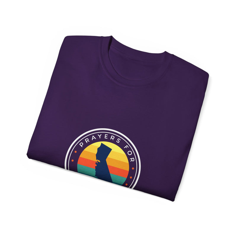 Prayers for California - Sympathy Unisex Ultra Cotton Tee