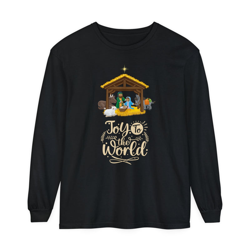 Joy to The World - Christmas Long Sleeve T-Shirt