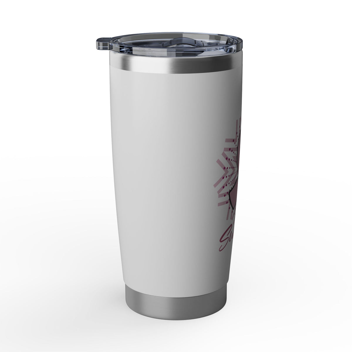 Breast Cancer Survivor Tumbler — Pink Ribbon Survivor 20oz Tumbler