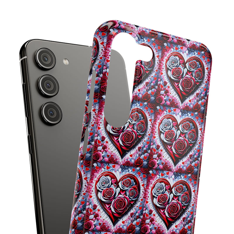 Rose Heart - Slim Phone Case