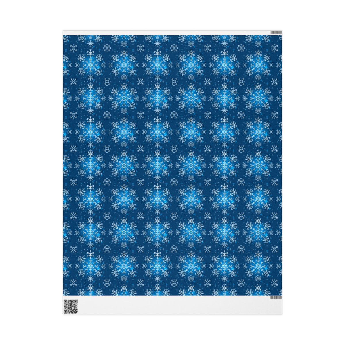 Magical Holiday Snowflake Wrapping Paper