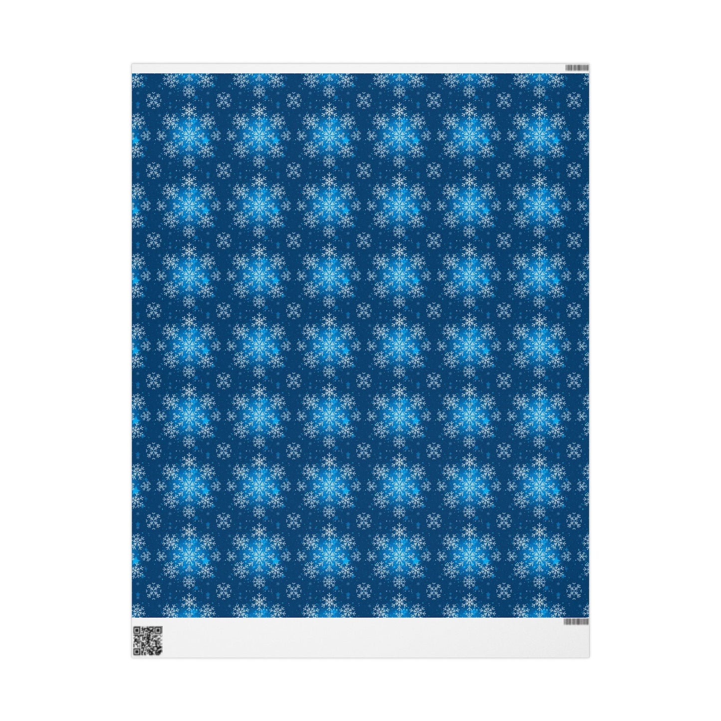 Magical Holiday Snowflake Wrapping Paper