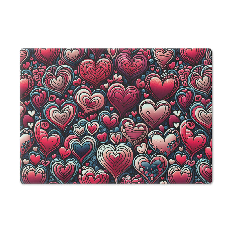 Decorative Heart Pattern Cutting Board