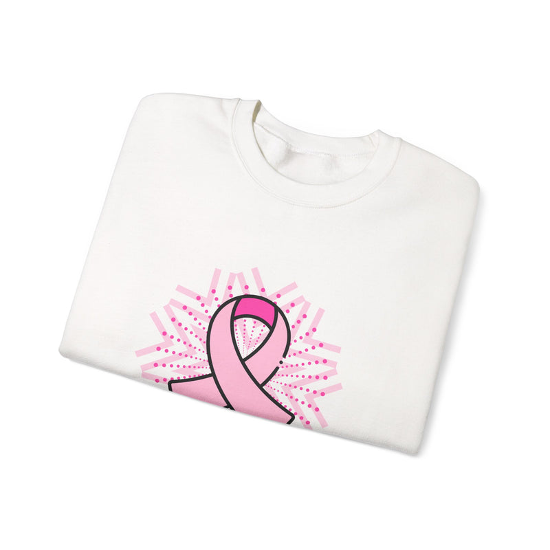 Breast Cancer Survivor Sweatshirt — Pink Ribbon Survivor Crewneck