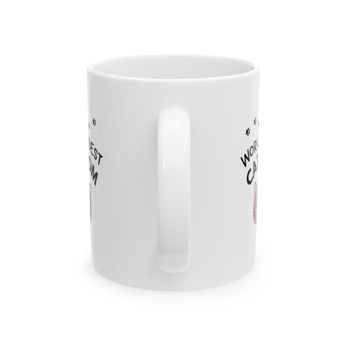World's Best Cat Mom Coffee Mug 11oz - Cute Cat Lover Gift