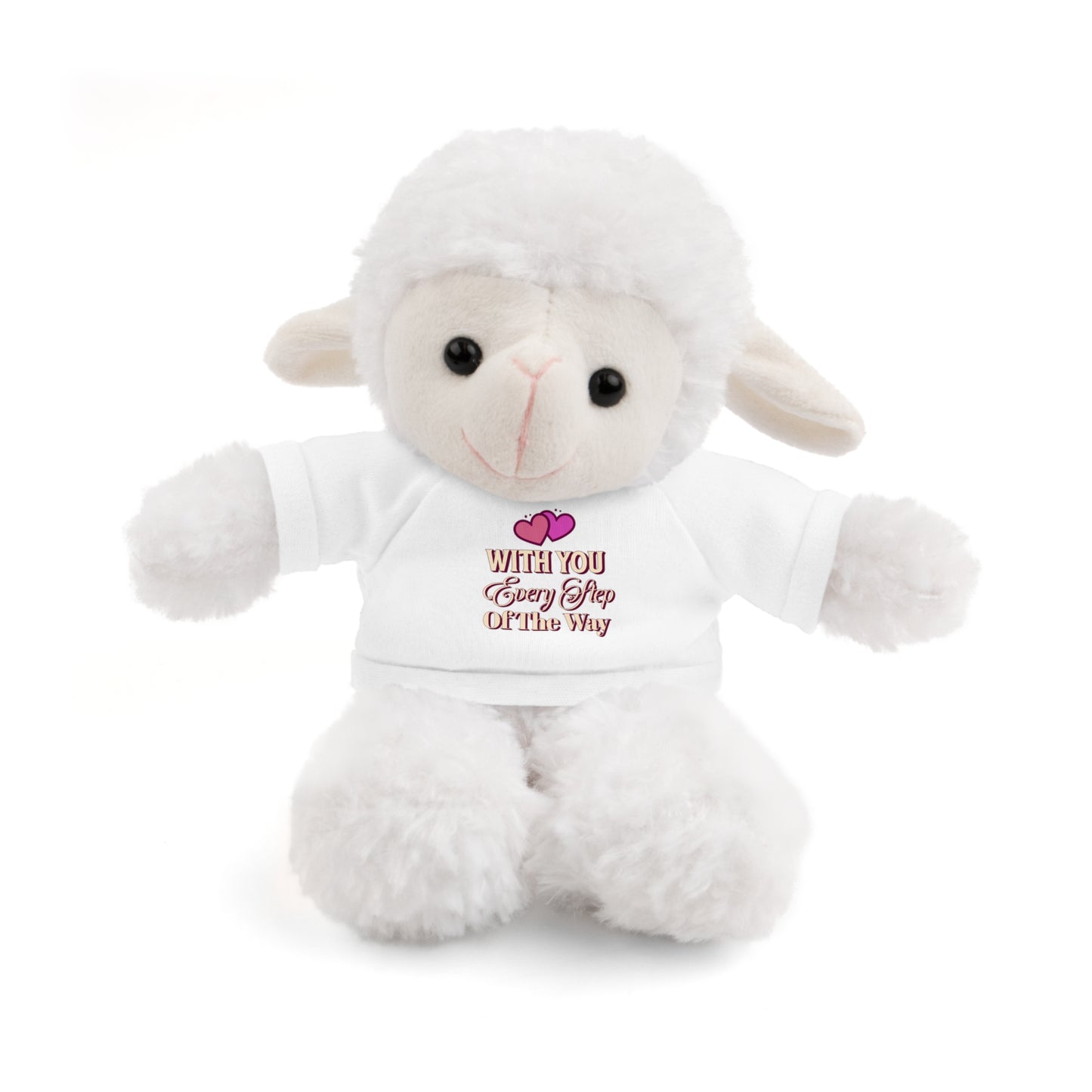 With You Every Step of the Way - Sympathy Stuffed Animals with Tee