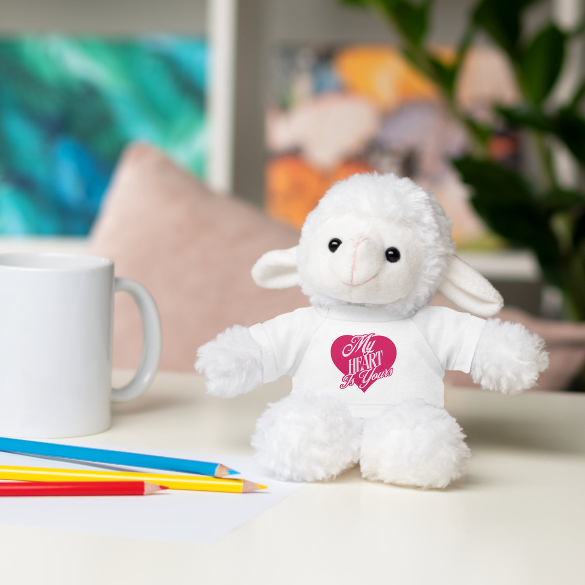 My Heart is Yours - Romantic Stuffed Animals with Tee