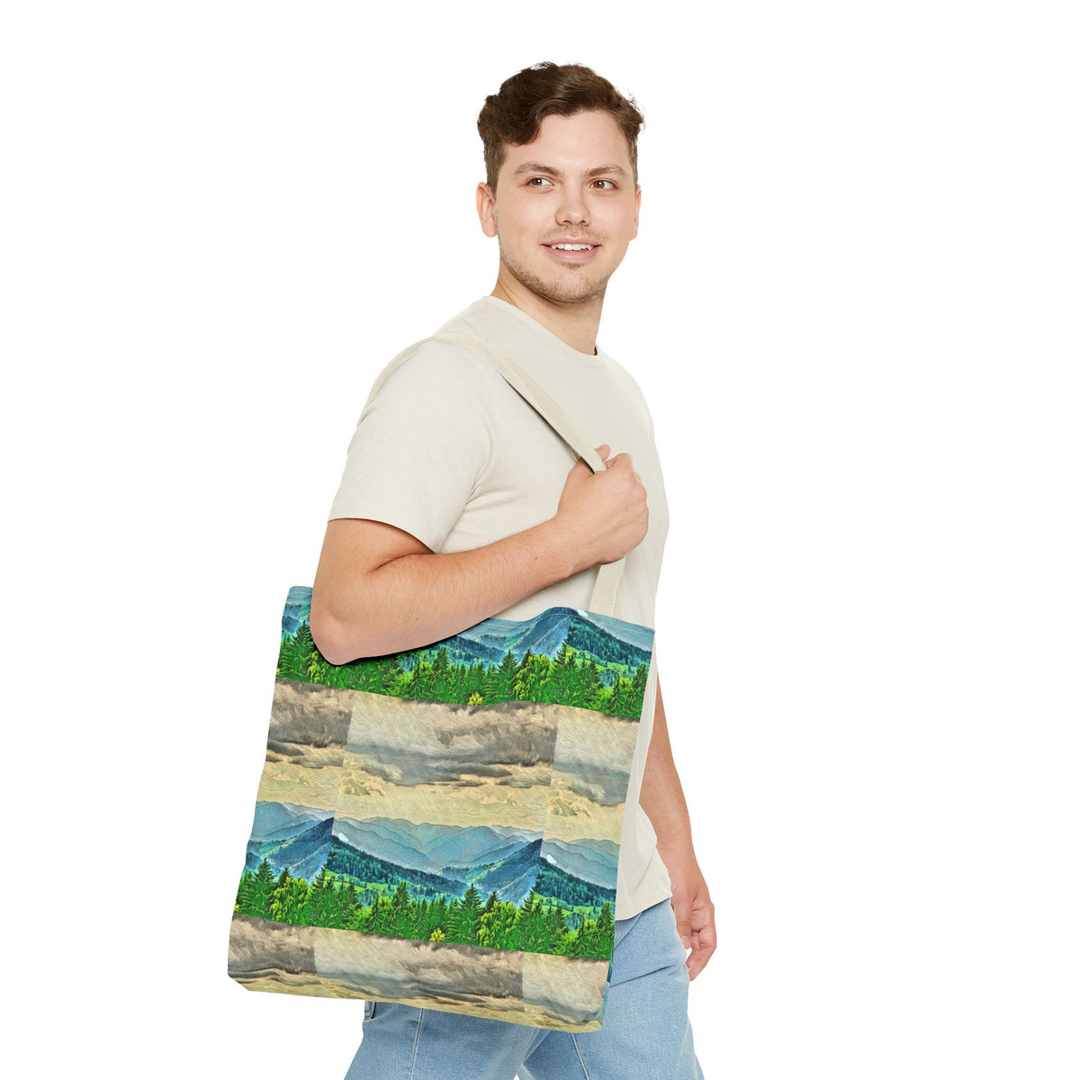 Forest Landscape Tote Bag (AOP)