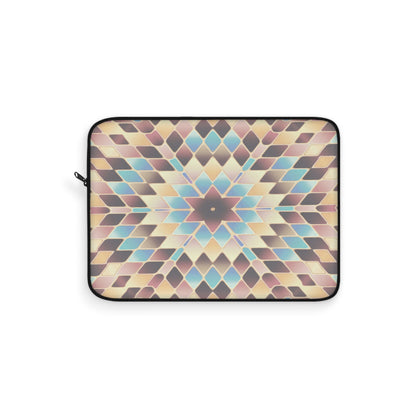 Laptop Sleeve with Abstract Geometric Pattern