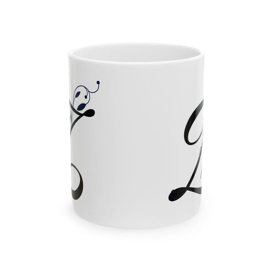 Letter "Z" Decorative Monogram Design Coffee Mug