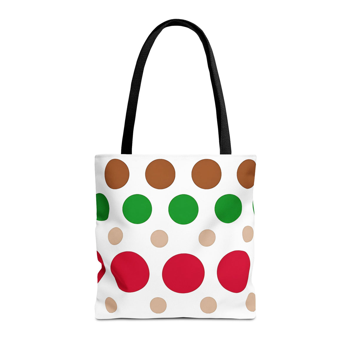 Colorful Polka Dot Tote Bag