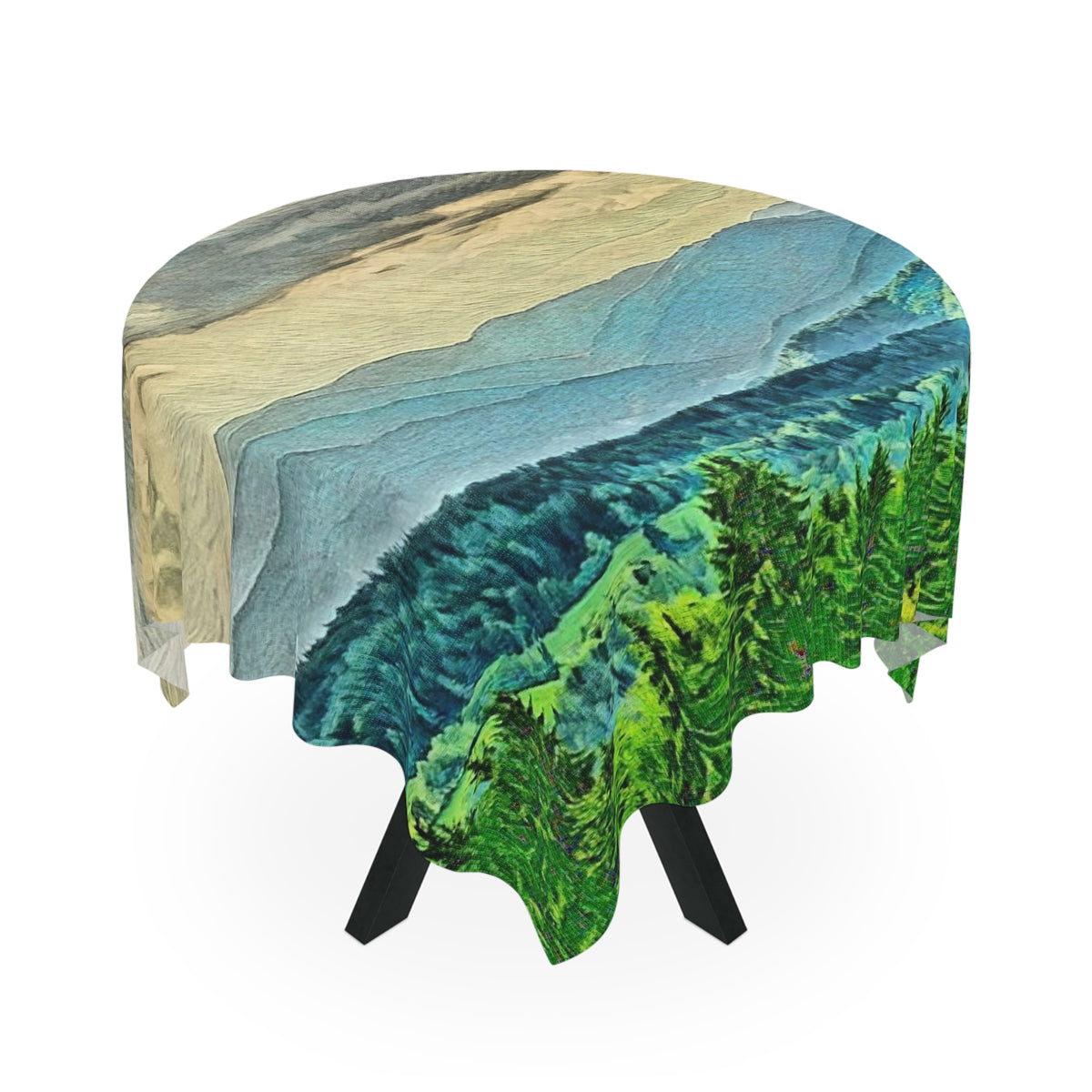 Forest Landscape Tablecloth