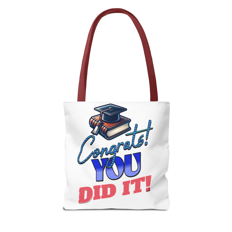 Congrats, You Did It - Graduation Tote Bag