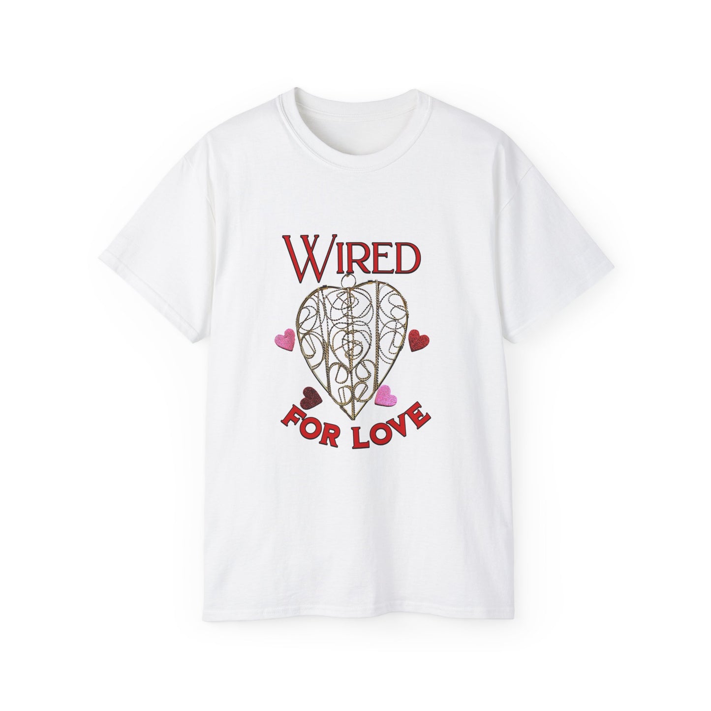 Wired for Love -  Unisex Ultra Cotton T-Shirt