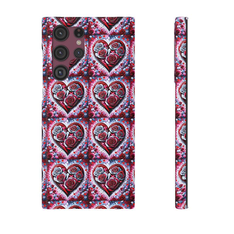 Rose Heart - Slim Phone Case