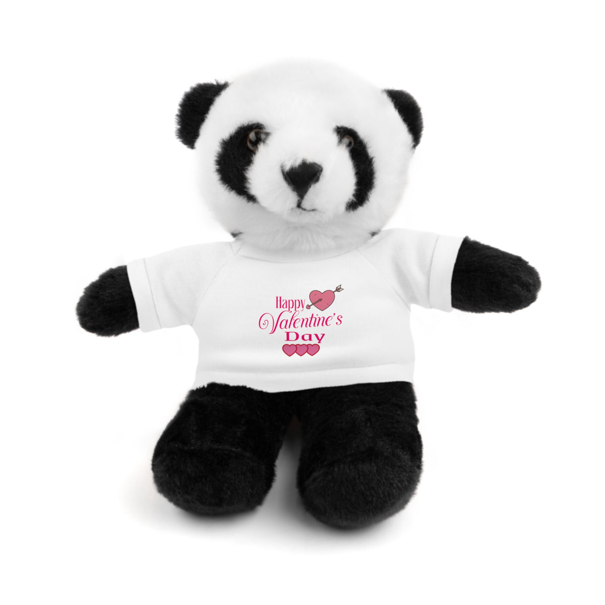Happy Valentine's Day - Romantic Stuffed Animals with Tee