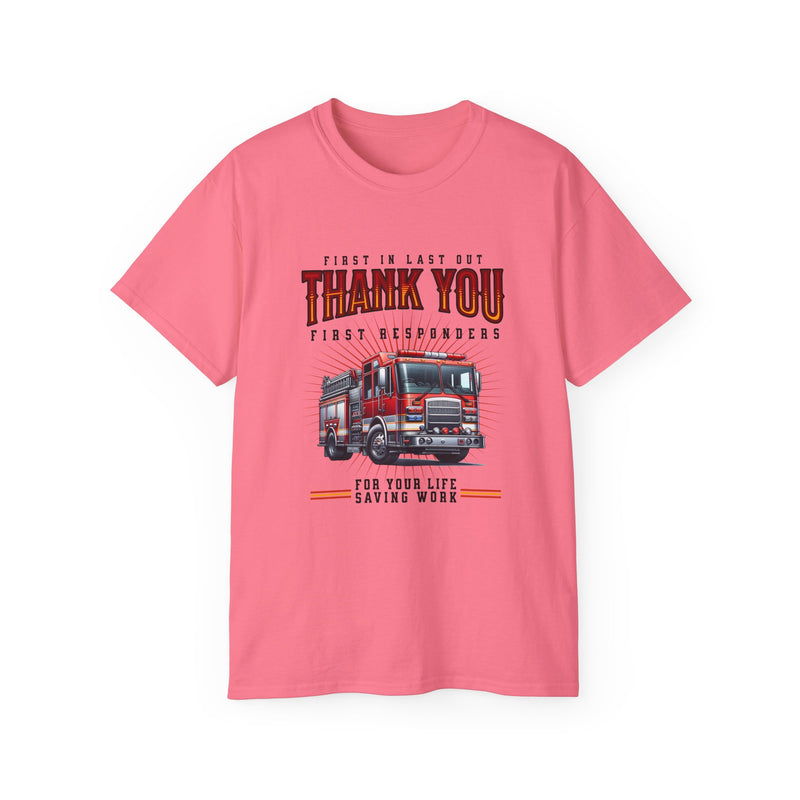Thank You First Responders Unisex Ultra Cotton T-Shirt
