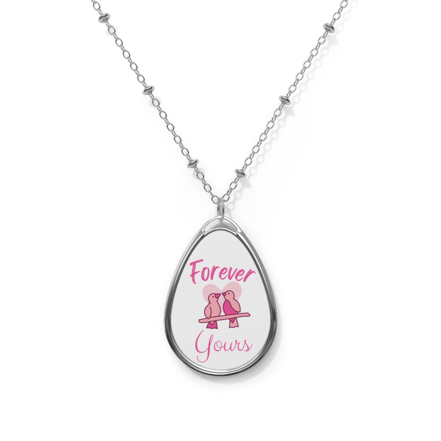 Forever Yours Oval Necklace