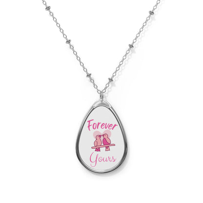Forever Yours Oval Necklace