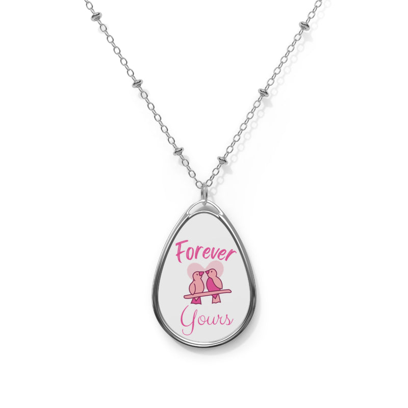 Forever Yours Oval Necklace