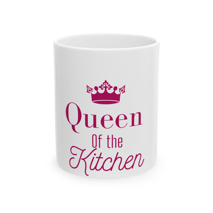 Queen of the Kitchen Mug 11oz - Funny Cooking Gift for Her