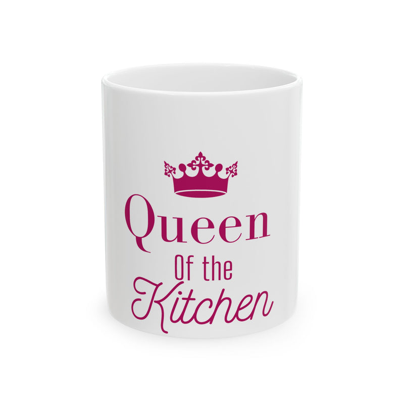 Queen of the Kitchen Mug 11oz - Funny Cooking Gift for Her
