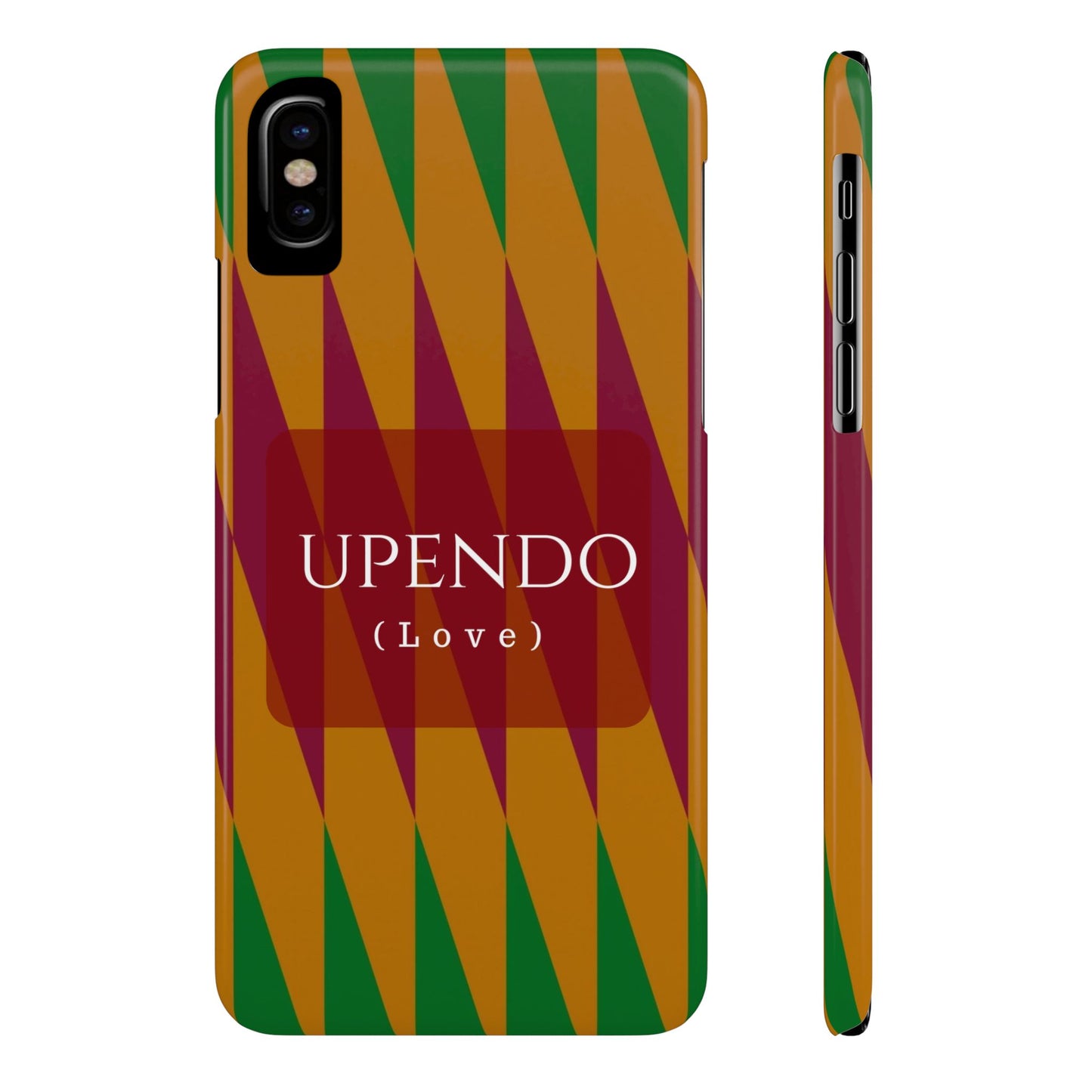 "Upendo (Love)" Case Mate Slim Phone Cases