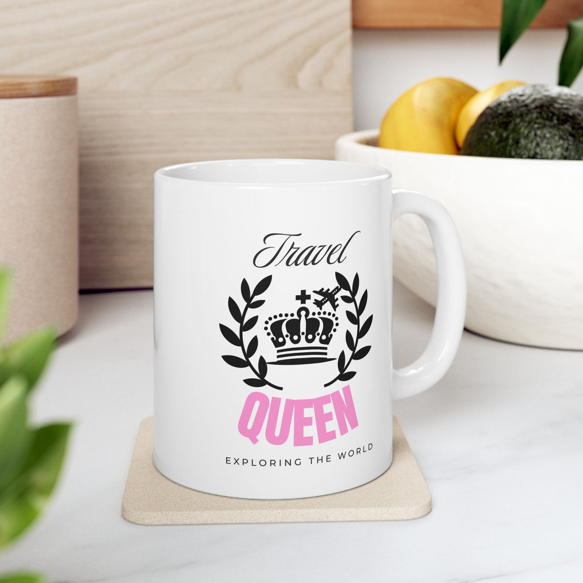 Travel Queen Coffee Mug