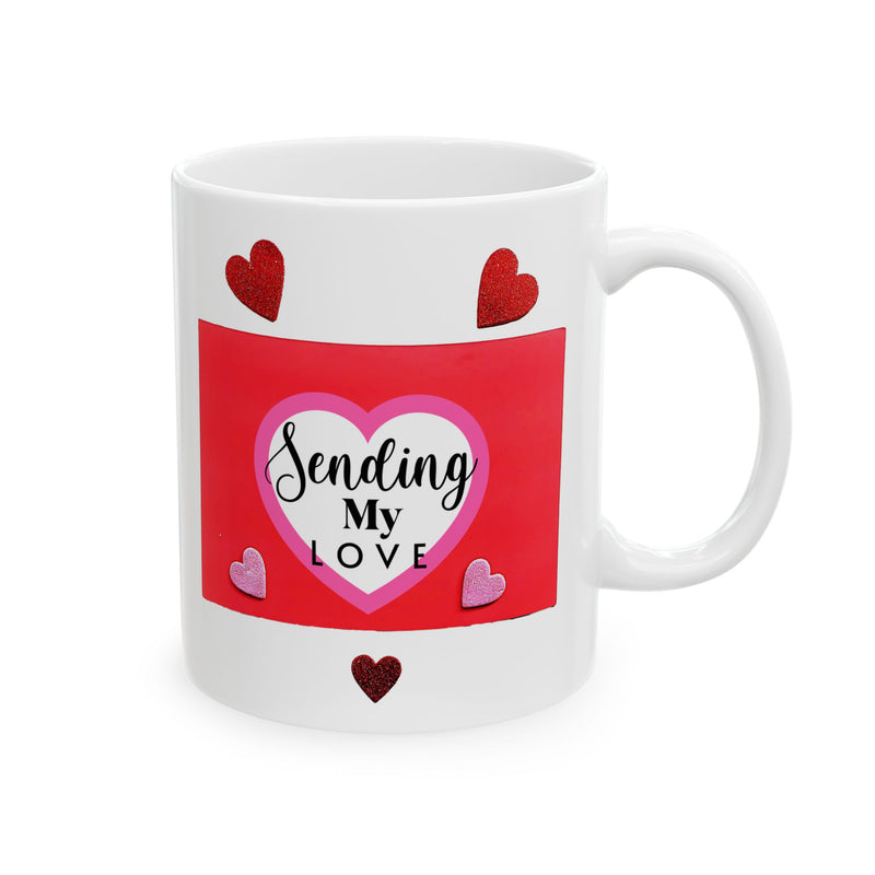 Sending My Love Coffee Mug