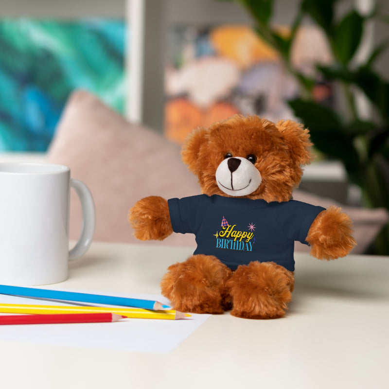Happy Birthday -  Stuffed Animals with Tee