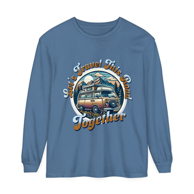 Let's Travel This Road Together - Romantic Long Sleeve T-Shirt