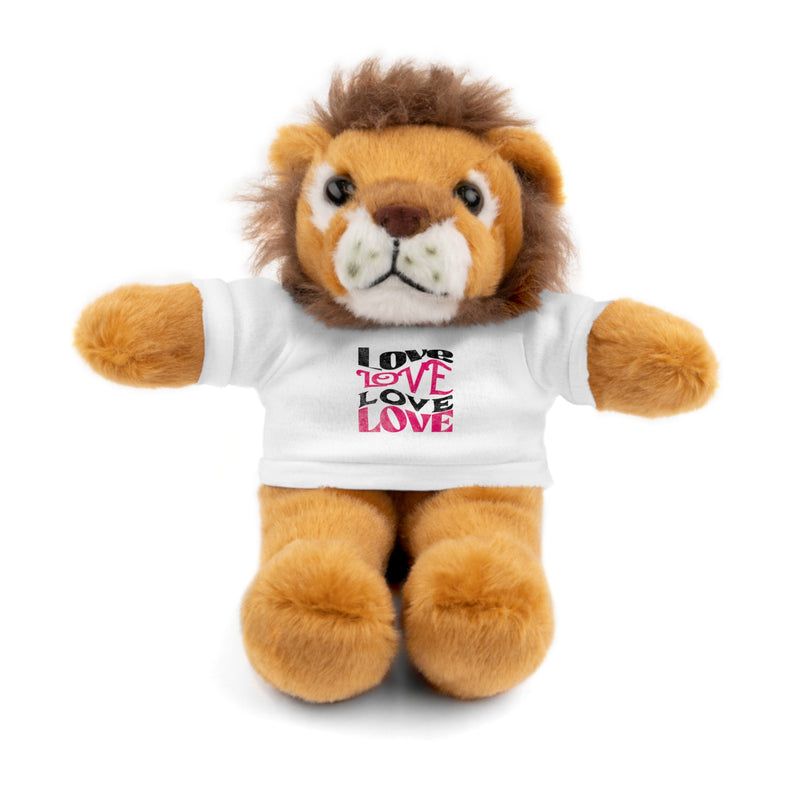 Love Typography - Romantic Stuffed Animals with Tee